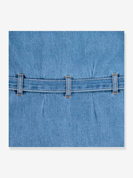 Mädchen Jeanskleid Levi's, Bio-Baumwolle - jeansblau - 5