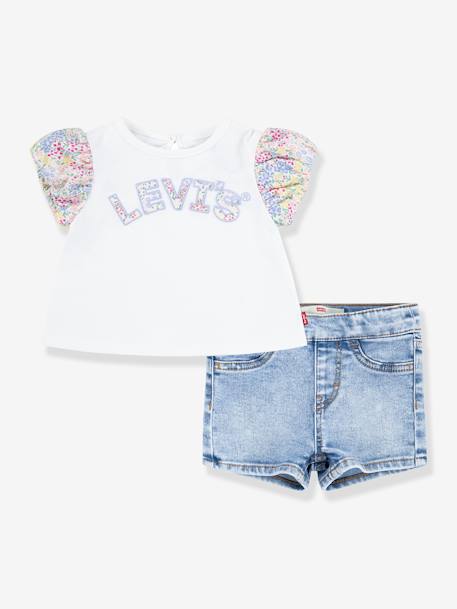 Baby-Set: T-Shirt & Shorts Levi's - hellbeige - 1
