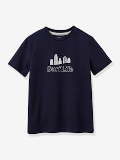Jungenkleidung-Shirts, Poloshirts & Rollkragenpullover-Shirts-Jungen T-Shirt CYRILLUS, Bio-Baumwolle