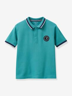 Jungenkleidung-Shirts, Poloshirts & Rollkragenpullover-Poloshirts-Jungen Poloshirt CYRILLUS aus Bio-Baumwolle