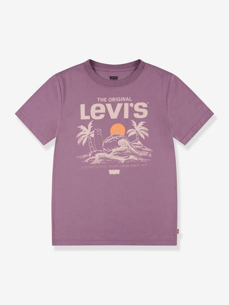 Jungen T-Shirt mit Print Levi's aus Bio-Baumwolle - lavandel - 1