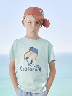 Jungenkleidung-Shirts, Poloshirts & Rollkragenpullover-Shirts-Jungen T-Shirt, grafischer Print Oeko-Tex