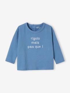 -Baby Shirt aus Bio-Baumwolle mit Message, personalisierbar