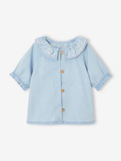Babymode-Hemden & Blusen-Mädchen Baby Jeansbluse