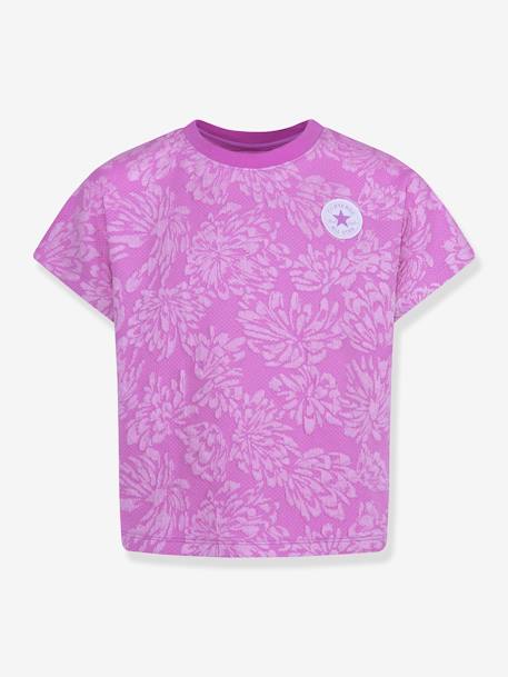 Mädchen T-Shirt mit Blumen CONVERSE - pastellgelb - 1