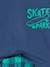 Jungen Sommer-Schlafanzug mit Skater-Print Oeko-Tex - aquamarine - 4