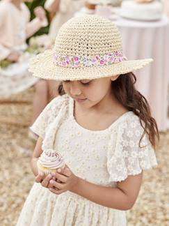 Maedchenkleidung-Accessoires-Hüte-Mädchen Sonnenhut