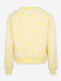 Maedchenkleidung-Pullover, Strickjacken & Sweatshirts-Sweatshirts-Mädchen Sweatshirt mit Jacquard-Blumen CONVERSE