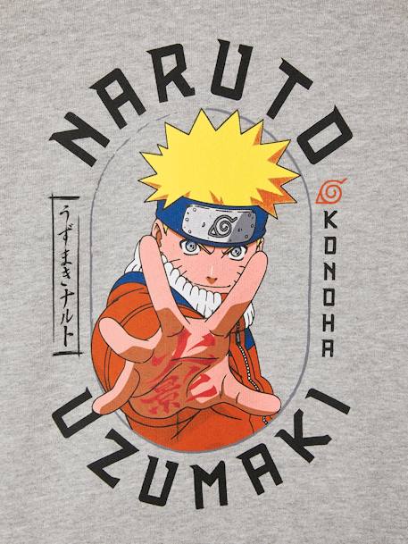 Kinder Sweatshirt Uzumaki NARUTO - grau meliert - 3