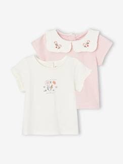 Babymode-Shirts & Rollkragenpullover-2er-Pack Baby T-Shirts aus Bio-Baumwolle