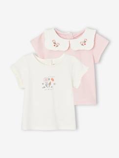 Babymode-Shirts & Rollkragenpullover-Shirts-2er-Pack Baby T-Shirts aus Bio-Baumwolle