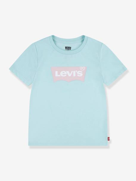 Mädchen T-Shirt Batwing Levi's - mintgrün+weiß - 1