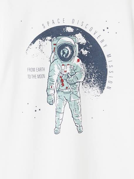 Jungen T-Shirt mit Astronaut - wollweiß - 3