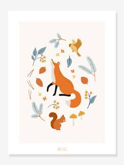 Dekoration & Bettwäsche-Kinderzimmer Poster Fox Of The Woods LILIPINSO