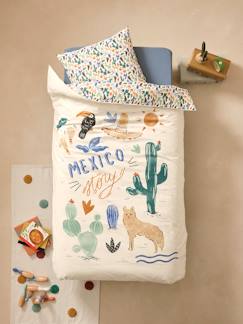 Dekoration & Bettwäsche-Kinder Bettwäsche-Set MEXICO STORY mit Recycling-Baumwolle