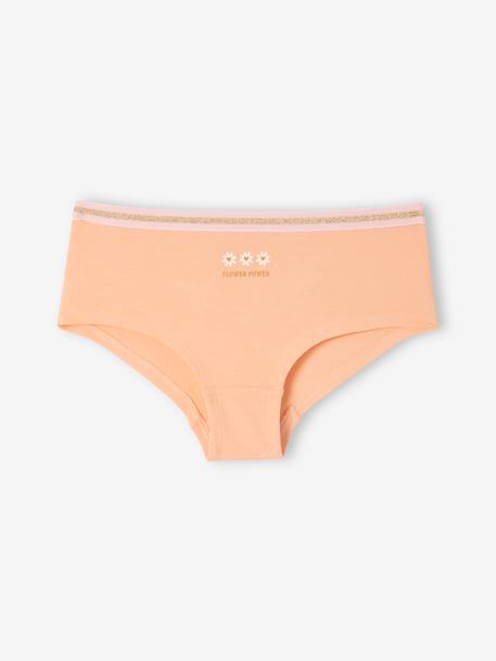 7er-Pack Mädchen Shortys mit Bio-Baumwolle - rosa - 5