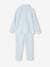 Mädchen Schlafanzug mit Glitzertupfen, personalisierbar - himmelblau - 4