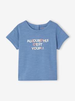 Babymode-Shirts & Rollkragenpullover-Shirts-Jungen Baby T-Shirt mit Message-Print