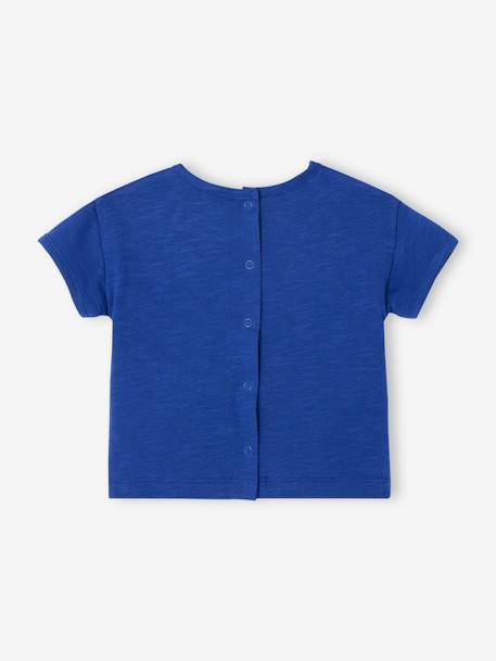 Baby T-Shirt mit Sonne Oeko-Tex - königsblau - 3