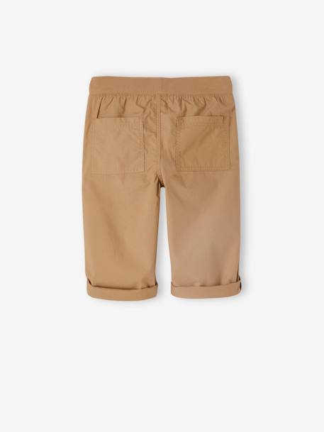 Jungen 3/4-Shorts mit verstellbarer Länge - beige+nachtblau+olivgrün - 5