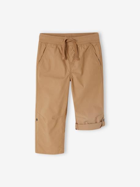 Jungen 3/4-Shorts mit verstellbarer Länge - beige+nachtblau+olivgrün - 1