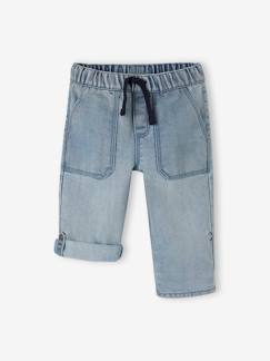 Jungenkleidung-Jungenhosen-Die UNVERWÜSTLICHE, robuste Jungen 3/4-Jeans