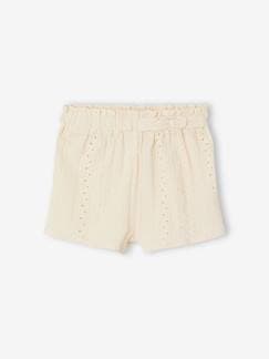 Babymode-Shorts-Baby Shorts mit Strukturmuster