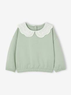 Babymode-Baby Sweatshirt mit Recycling-Polyester