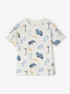 Jungenkleidung-Jungen T-Shirt, Bauernhof-Motive Oeko-Tex