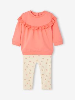 Babymode-Baby-Sets-Baby-Set: Sweatshirt & Leggings Oeko-Tex