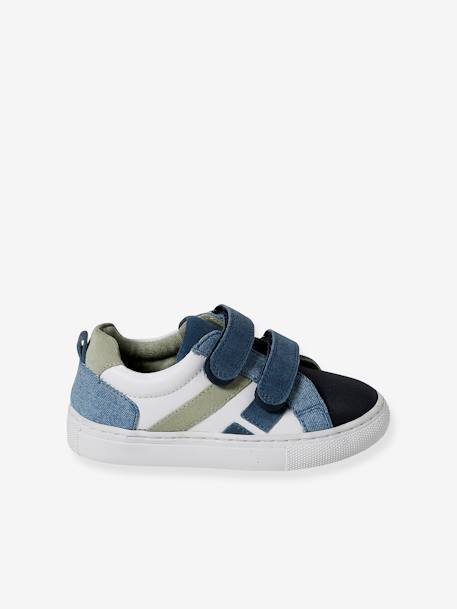 Jungen Klett-Sneakers, Anziehtrick - marine+set blau - 7