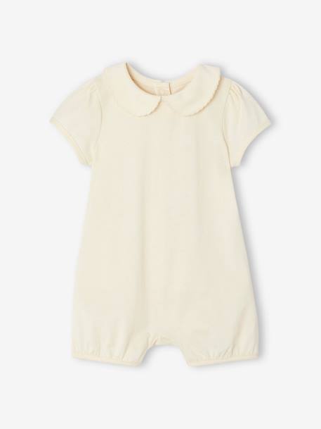 2er-Pack Baby Sommer-Overalls Oeko-Tex - altrosa - 2