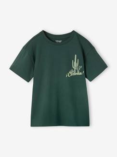 Jungenkleidung-Shirts, Poloshirts & Rollkragenpullover-Shirts-Jungen T-Shirt mit Kaktusprint Oeko-Tex