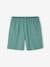 Kurzer Jungen Schlafanzug aus Slub-Jersey, personalisierbar Oeko-Tex - smaragdgrün - 3