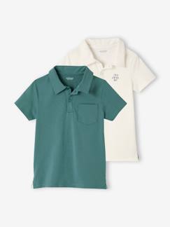 Jungenkleidung-Shirts, Poloshirts & Rollkragenpullover-2er-Pack Jungen Poloshirts, Kurzarm Oeko-Tex