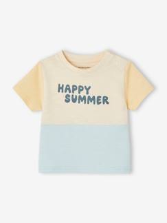 Babymode-Shirts & Rollkragenpullover-Baby T-Shirt, Colorblock Oeko-Tex