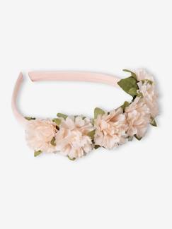 Maedchenkleidung-Accessoires-Haargummis & Haarbänder-Mädchen Haarreif mit Blumen