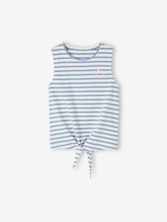 Maedchenkleidung-Shirts & Rollkragenpullover-Mädchen Top mit Knoten, bedruckt Oeko-Tex