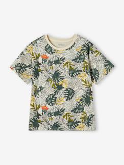 Jungenkleidung-Shirts, Poloshirts & Rollkragenpullover-Shirts-Jungen T-Shirt mit Recycling-Baumwolle