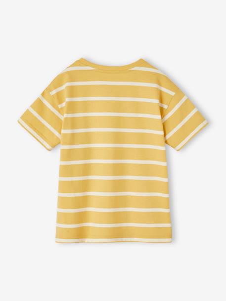 Jungen T-Shirt, personalisierbar - aqua+ocker - 7