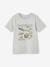 Jungen T-Shirt mit Recycling-Baumwolle - grau meliert+schieferblau - 2