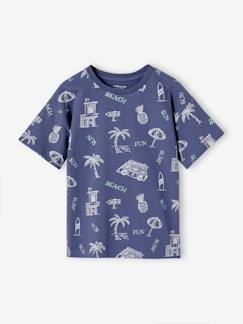 Jungenkleidung-Jungen T-Shirt mit Recycling-Baumwolle