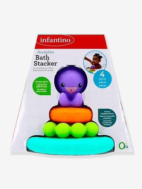 Baby Badewannen-Spielset Pyramide & Krake INFANTINO - mehrfarbig - 2