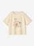 Mädchen T-Shirt aus Frottee Oeko-Tex - vanille - 2
