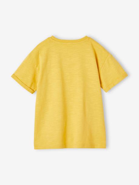 Jungen T-Shirt mit Vintage-Print - gelb - 2