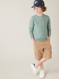 Jungenkleidung-Pullover, Strickjacken, Sweatshirts-Pullover-Jungen Sweatshirt CYRILLUS