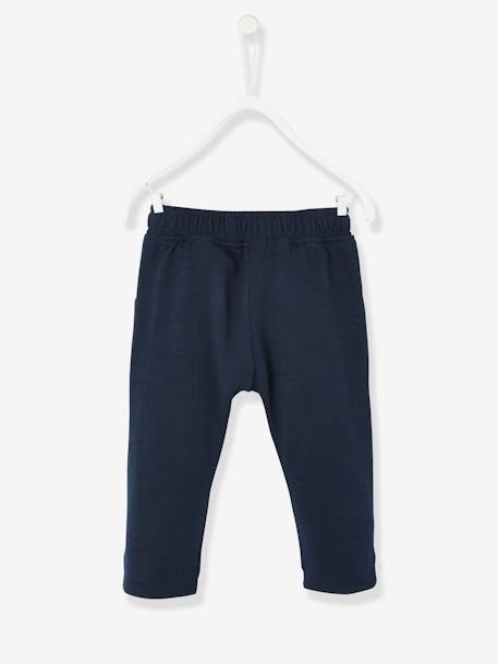 Sweathose für Jungen Baby  BASIC Oeko-Tex - dunkelblau+dunkelrosa+graublau+graugrün+hellblau+hellgrau meliert+karamell - 9