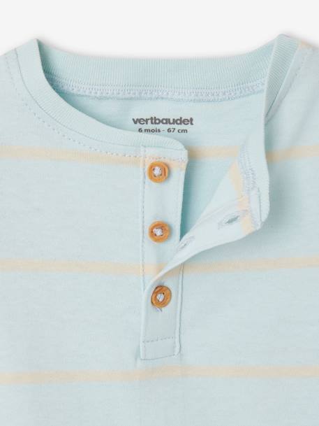 Baby-Set: T-Shirt & Shorts - himmelblau - 6