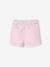 Mädchen Baby Paperbag-Shorts mit Gürtel - lila - 3