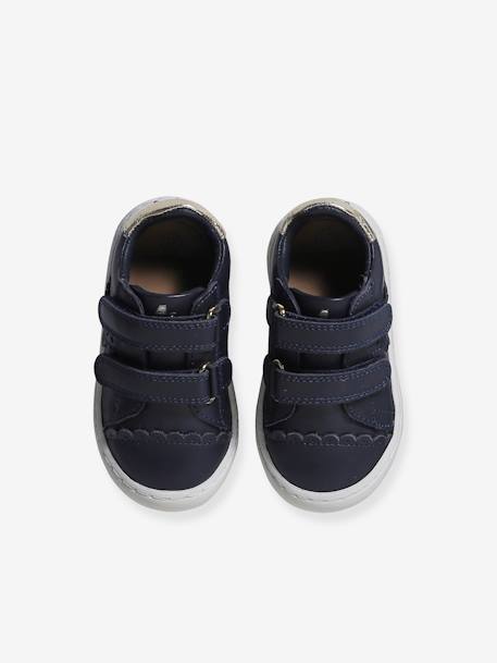 Baby Klett-Sneakers - marine+weiß - 4